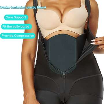 PAZ WEAN Lipo Foam Abdominal Compression Belly Ab Board 360 Bbl Post Surgery Tummy Tuck Recovery Liposuction Supplies after Lipo