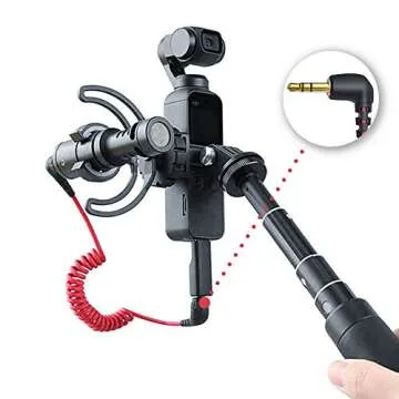 Quality 3.5mm TRS Male Microphone Cable for Vloggers