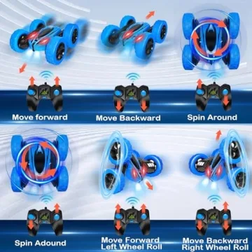 MoKasi Stunt Car RC Toy for Kids Age 6-12