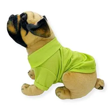 Cute Puppy Dog Polo Shirt for Small Pets Stylish Apparel
