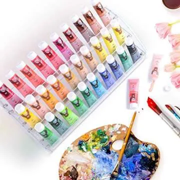 InnSweet 3 Layer Nail Polish Rack Tabletop Display, Stand Holds Up to 45 Bottles, Acrylic 3 Tier Essential Oils Holder, 12.4" x 5.0" x 3.9"