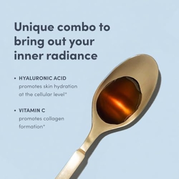 NeoCell Hyaluronic Acid Liquid with Vitamin C - 16 Fl Oz