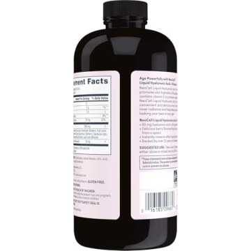 NeoCell Hyaluronic Acid Liquid with Vitamin C - 16 Fl Oz
