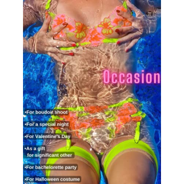 Garter Lace Lingerie Set by Kaei&Shi - Sexy Style for Women