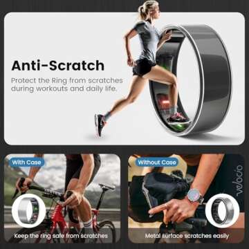 Durable sylacor Ring Cover for Oura Ring Gen 4/3 - Stylish Protection