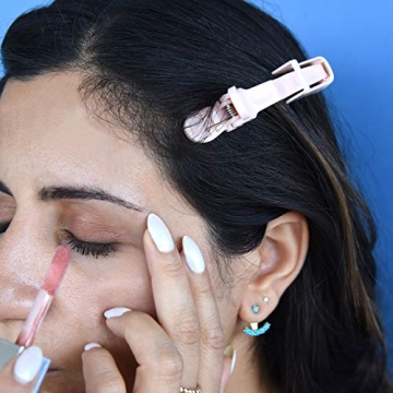 FRAMAR Pastel Alligator Hair Clips 10 Pack Salon Quality