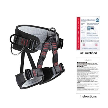 HandAcc Half Body Climbing Safety Belt for Adventurers