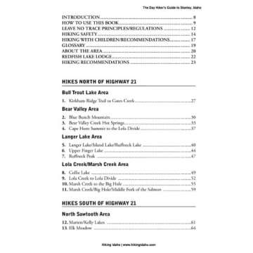 The Day Hiker's Guide to Stanley, Idaho