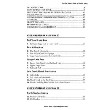 The Day Hiker's Guide to Stanley, Idaho