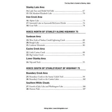 The Day Hiker's Guide to Stanley, Idaho