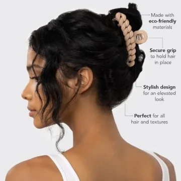 Kitsch Large Claw Clip Set for All Hair Types