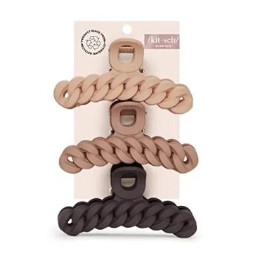 Kitsch Large Claw Clip Set for All Hair Types