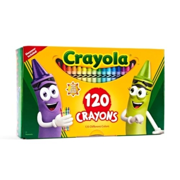 Crayola Standard Crayons in Assorted Colors - 120 Pack