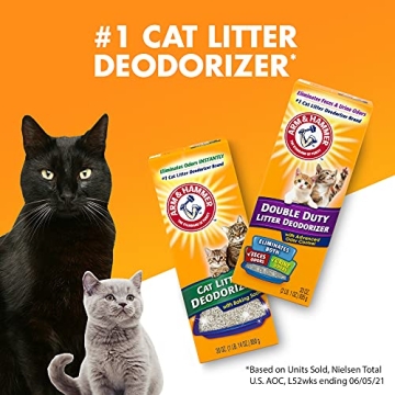 Freshen Your Cat's Litter with ARM & Hammer Deodorizer