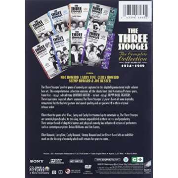 The Three Stooges: The Complete DVD Collection