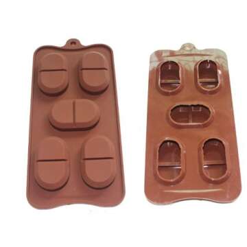 X-Haibei Chill Pill Ice Cube Tray - Fun Silicone Mold