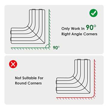 EACHPAI Corner Shower Caddy with Hooks and Soap Dish, Adhesive No Drilling Shower Organizer for Bathroom Storage, Rustproof Bathroom Shelves, Kitchen Storage Rack 4 Pack