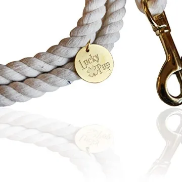 Durable Cotton Dog Leash for Comfortable Walks