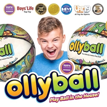 Ollyball Indoor & Outdoor Kickball for All Ages