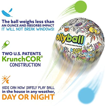 Ollyball Indoor & Outdoor Kickball for All Ages