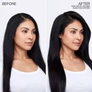 Redken Volume Injection Conditioner, Lightweight Volume Conditioner For Fine Hair, Detangles and Adds Volume & Body to Flat Hair, Soft, Shiny Finish, Paraben Free, 10.1 fl Oz