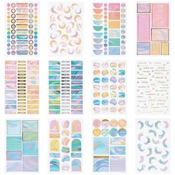 Classic Sticker Book in Colorful EttaVee Inspire Design