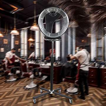 3 in 1 Hair Dryer Professional Orbiting Infrared Free-Stand Hair Dryer Color Processor Salon Drying ...