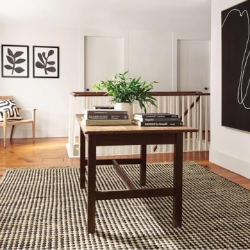 Dash Albert Kuba Jute Rug Eco-Friendly Handwoven 8x10