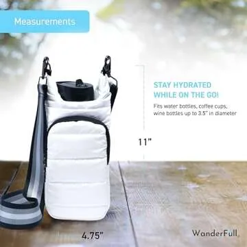 Stylish HydroBag Crossbody with Water Bottle Holder