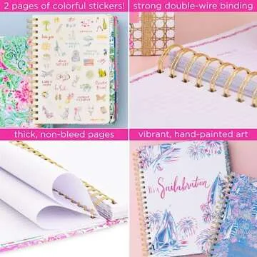 Lilly Pulitzer Daily Planner 2023-2024 for Stylish Organization
