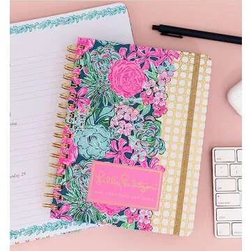 Lilly Pulitzer Daily Planner 2023-2024 for Stylish Organization