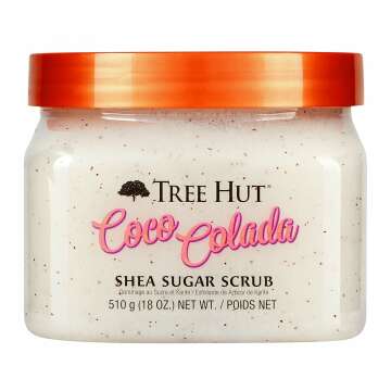 Coco Colada Sugar Scrub 18 oz for Skin Nourishment
