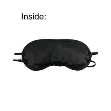 Eye Mask Sleep Masks Sleeping Mask Blindfold Eye Cover Team Building Games Party with Nose Pad and Adjustable Strap for Women Men Kids 4 Layers Black (30 Pack)