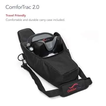 ComforTrac-Deluxe Home Cervical Traction Kit 2.0, Neck Therapy, Discomfort Relief, Relieve Cervicalgia, Degeneration of Disc, Spondylosis, and More, Carrying Case Included