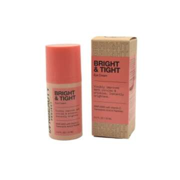 iNNBEAUTY PROJECT Bright & Tight Dark Circle Firming Eye Cream with Vitamin C & Peptides 0.5 oz / 15...