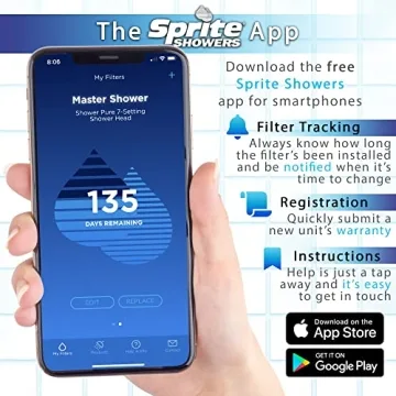 Sprite HKE-CM Biarritz 7-Setting Hand Held Shower