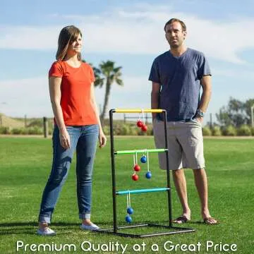 GoSports Ladder Toss Game Set - Fun for All!