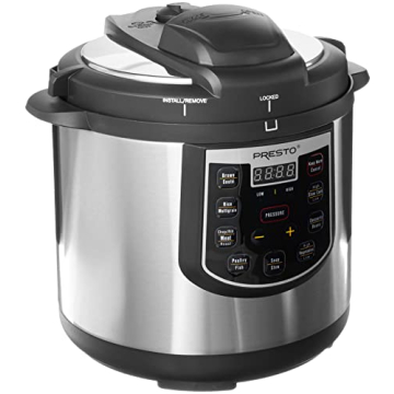 Presto 02141 Electric Pressure Cooker - Versatile & Safe