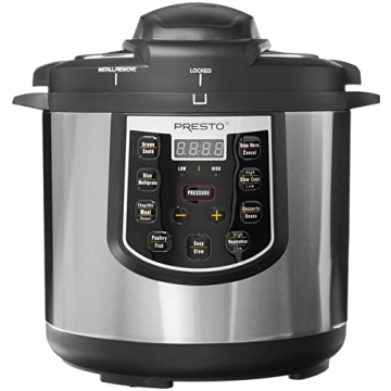 Presto 02141 Electric Pressure Cooker - Versatile & Safe