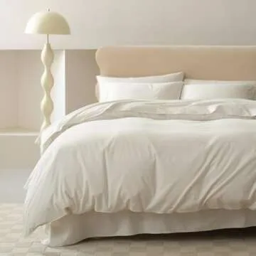 Double Stitch Organic Cotton Duvet Cover Set 300 TC