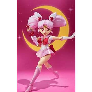 TAMASHII NATIONS - Pretty Guardian Sailor Moon - Sailor Chibi Moon (Animation Color Edition), Bandai...