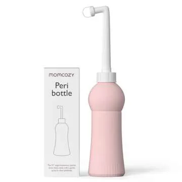 Momcozy 17oz Postpartum Upside Down Peri Bottle, Ergonomic, Perfect for Maternity Women Moms Delivery Care Mothers Cleansing After Birth