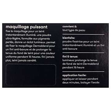 Dermablend Illuminating Banana Powder, Loose Setting Powder Makeup for Brightening and a Long-Lasting Luminous Finish, up to 16hr Wear, 0.63 oz.