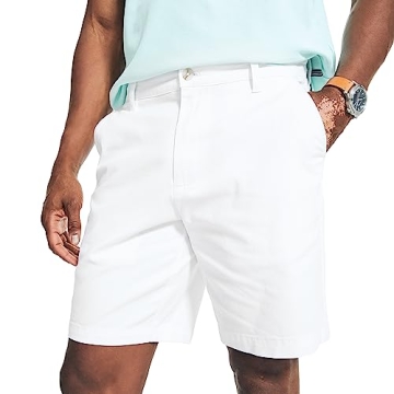 Stylish Nautica Men's Classic Fit Deck Casual Shorts