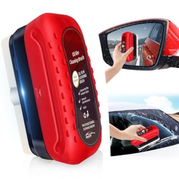 Luseyfj Automotive Oil Film Cleaning Brush - Antifog & Rainproof Glass Cleaner