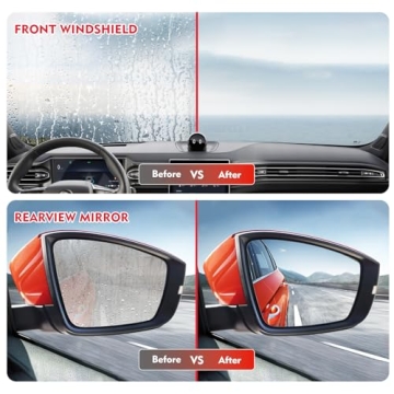 Luseyfj Glass Cleaning Brush for Cars - Antifog & Rainproof