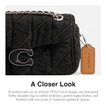 Elegant Coach Tabby Shoulder Bag 20 for Women