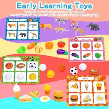 iHarPro Sorting Toys for Toddlers Educational Fun