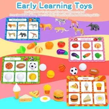 iHarPro Sorting Toys for Toddlers Educational Fun