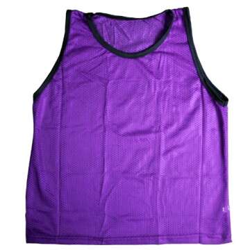 BlueDot Trading Adult Sports Pinnie Scrimmage Training Vest in Nylon Mesh for All Kinds of Sports So...